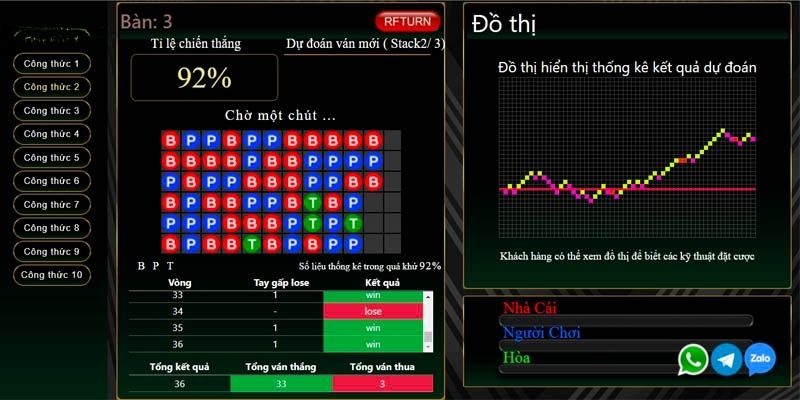 Tool hack Baccarat hoạt động dựa trên trí tuệ nhân tạo