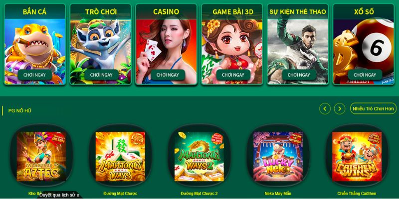 Một số trò chơi nổi tiếng được yêu thích tại Casino Cwin